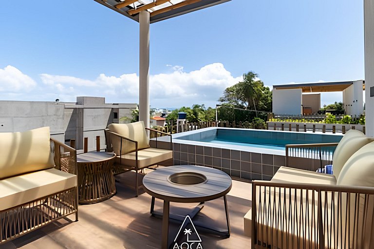 Charming Duplex in Marceneiro, Private Rooftop