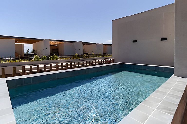 Duplex Charmoso no Marceneiro, Rooftop Privativo