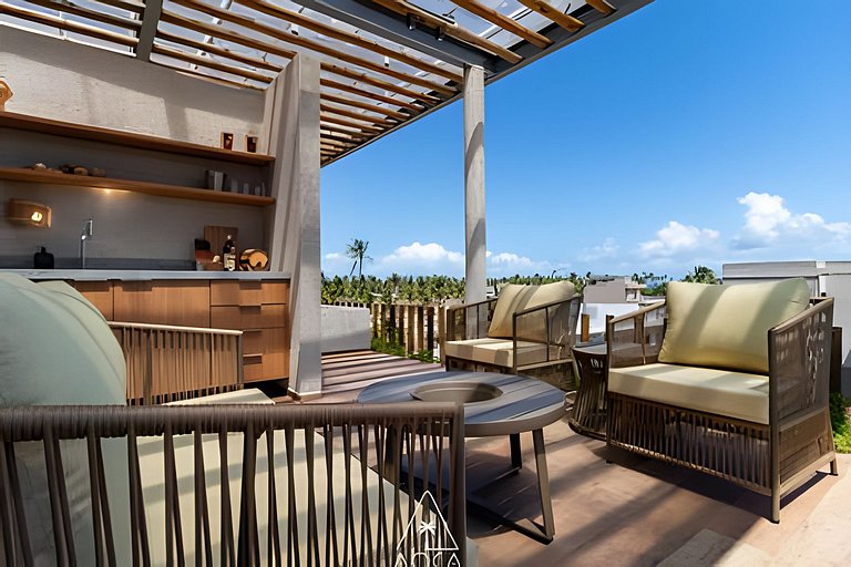 Charming Duplex in Marceneiro, Private Rooftop