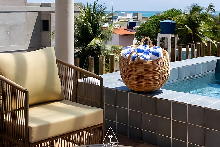 Charming Duplex in Marceneiro, Private Rooftop