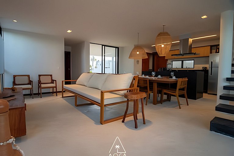 Casa Maré em Condo Completo na Praia do Patacho