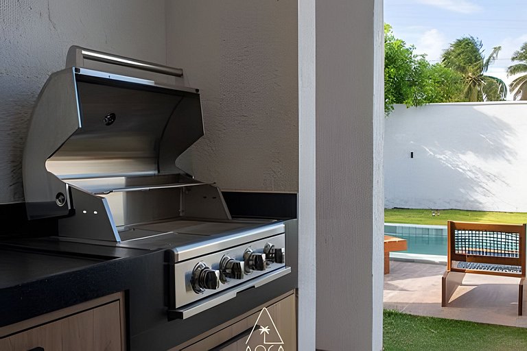 Casa Maré em Condo Completo na Praia do Patacho