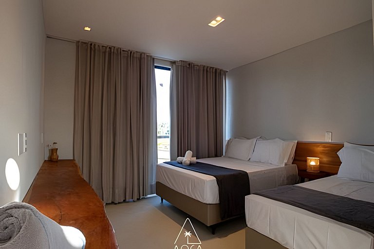 Casa Maré em Condo Completo na Praia do Patacho