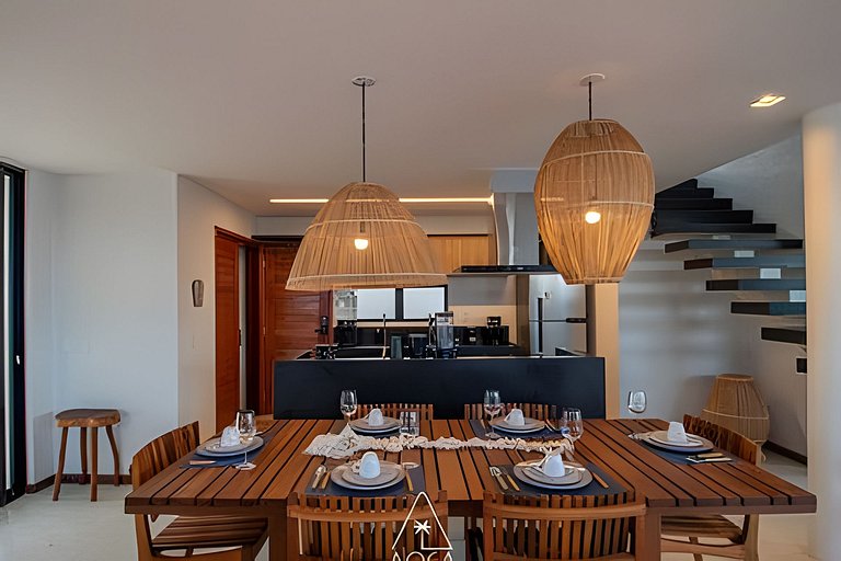 Casa Maré em Condo Completo na Praia do Patacho