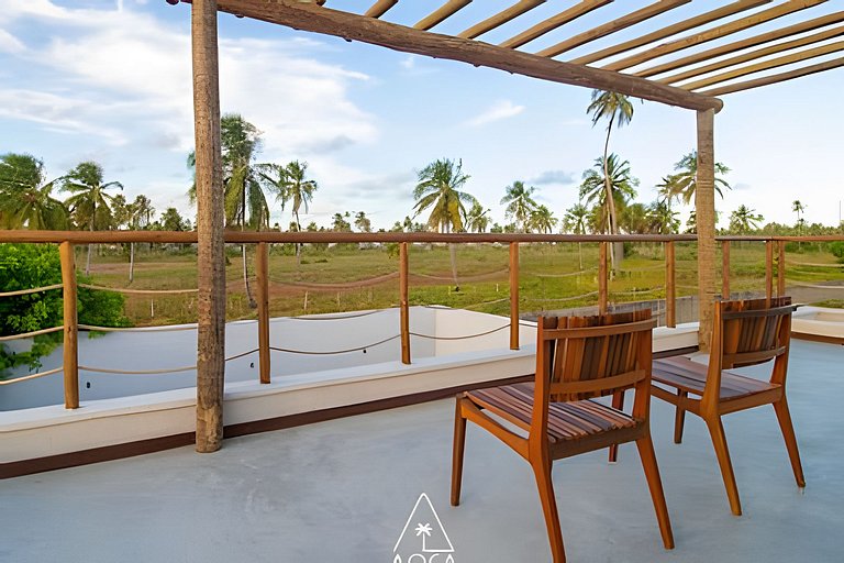 Casa Maré em Condo Completo na Praia do Patacho