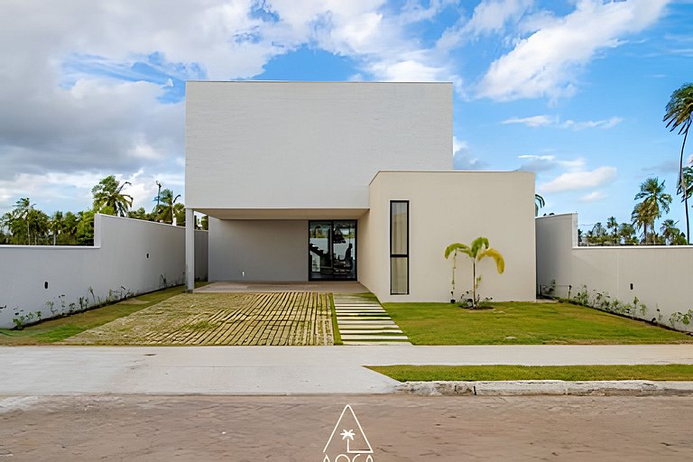 Casa Maré em Condo Completo na Praia do Patacho