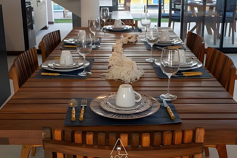 Casa Maré em Condo Completo na Praia do Patacho