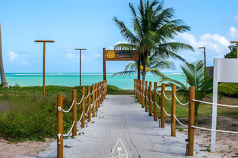Casa Maré em Condo Completo na Praia do Patacho
