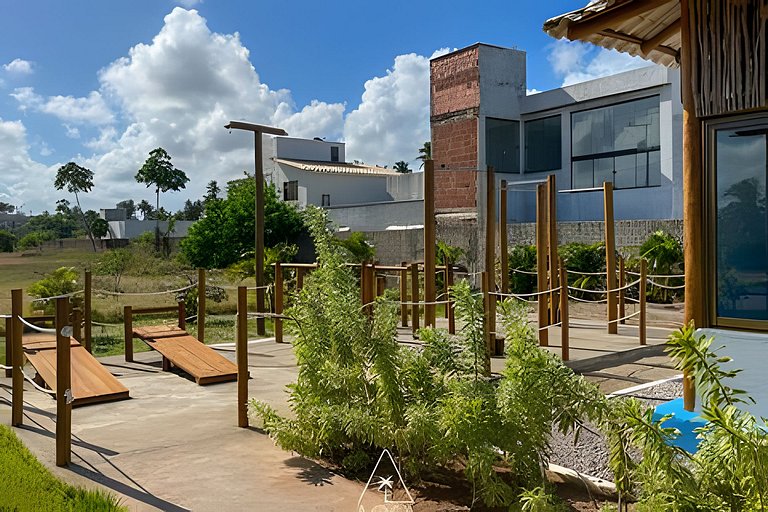 Casa Maré em Condo Completo na Praia do Patacho