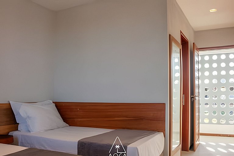 Casa Maré em Condo Completo na Praia do Patacho