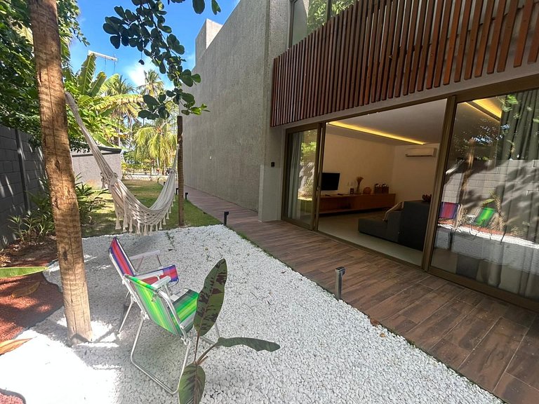 Charme e conforto a beira-mar em Japaratinga