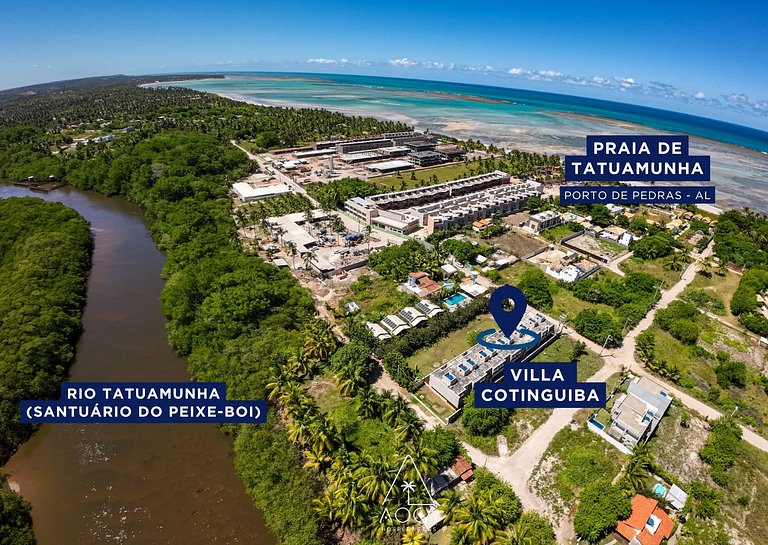 Casa Completa em Tatuamunha com Piscina Privativa