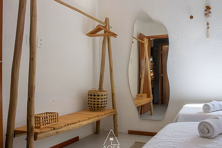 Flat Refúgio do Mar | 2Q | Unique View of the Pool