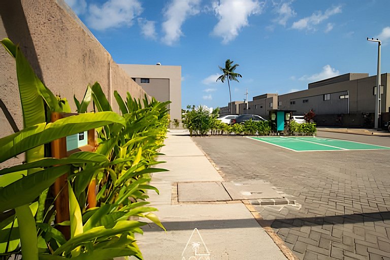 Flat Refúgio do Mar | 2Q | Unique View of the Pool