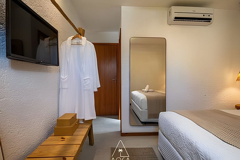 Flat Refúgio do Mar | 2Q | Unique View of the Pool