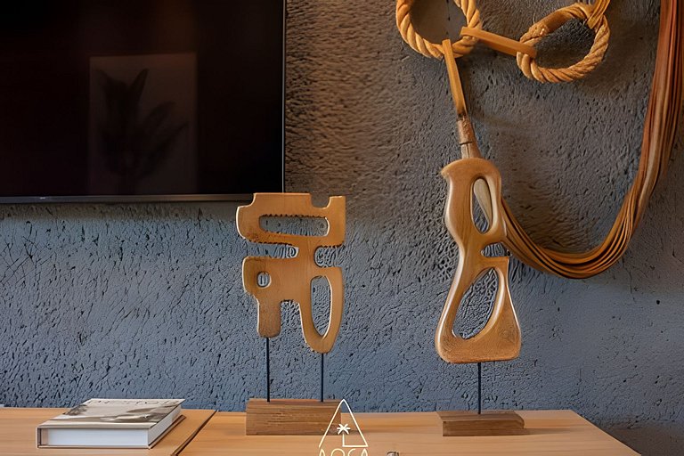 Flat Refúgio do Mar | 2Q | Vista Única da Piscina