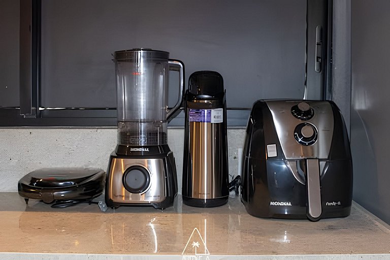 Flat Refúgio do Mar | 2Q | Vista Única da Piscina