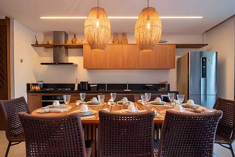 Triplex na Praia do Patacho, Vista Infinita do Mar