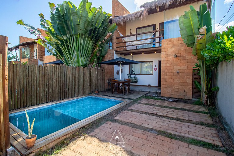 Emerald House in Praia do Marceneiro, Milagres