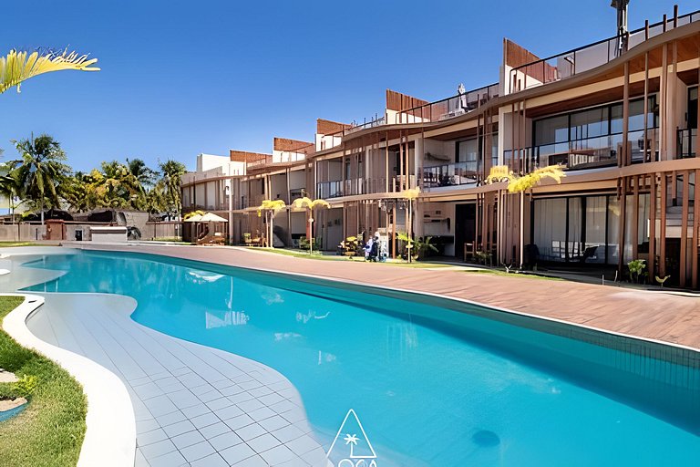 2 Bedroom Apartment in Naay with Pool View