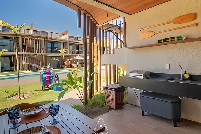 2 Bedroom Apartment in Naay with Pool View