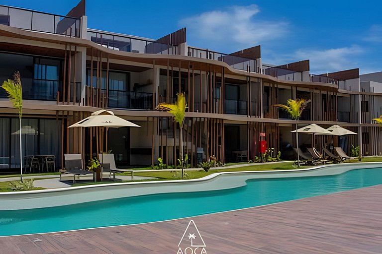 2 Bedroom Apartment in Naay with Pool View