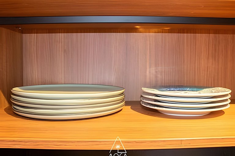 Apto 2 Quartos no Naay com Vista frente Piscina