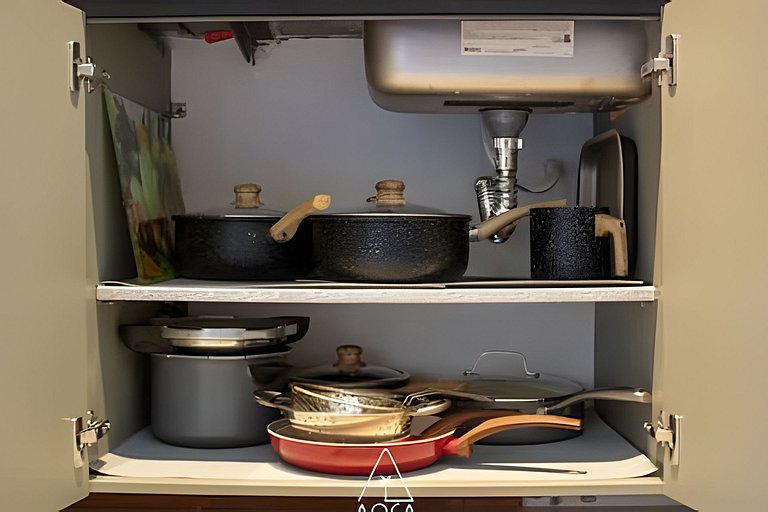 Apto 2 Quartos no Naay com Vista frente Piscina