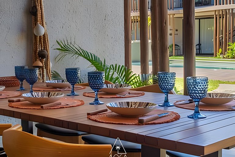 2 Bedroom Apartment in Naay with Pool View