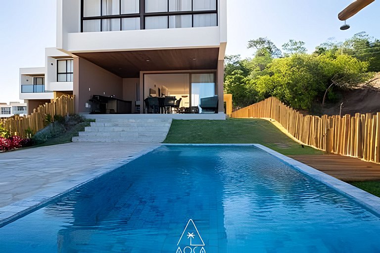 Casa com Vista Incrível na Praia de Marceneiro