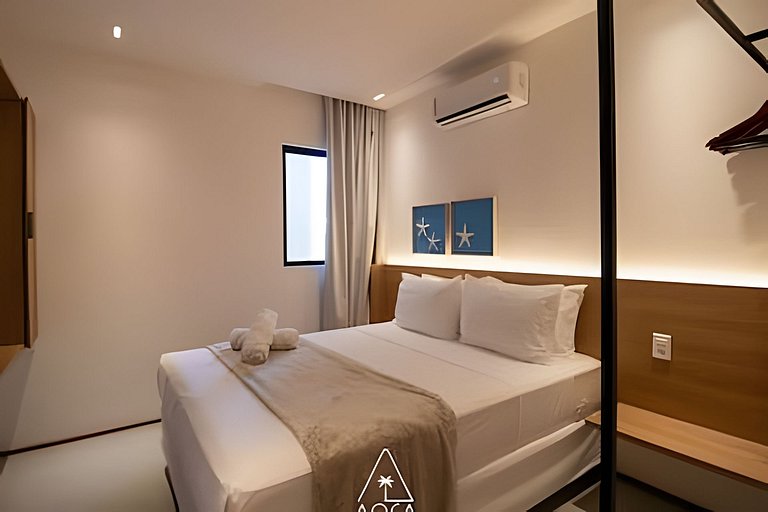 Apto Térreo 2 Quartos em Condomínio Resort