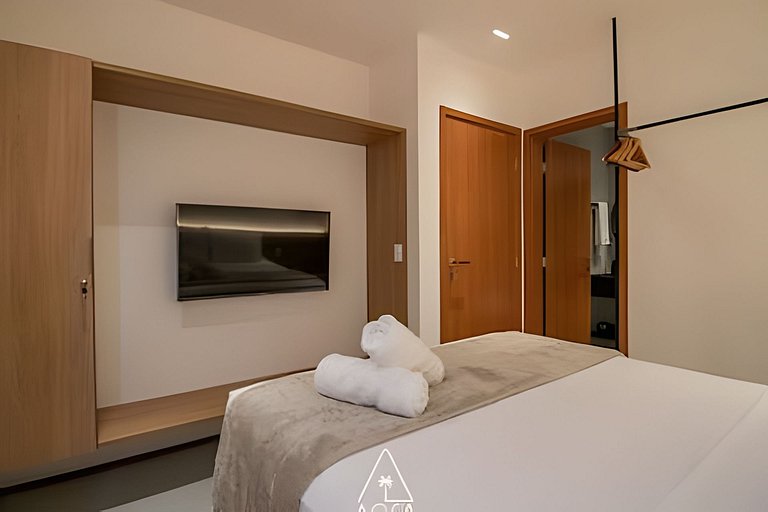 Apto Térreo 2 Quartos em Condomínio Resort