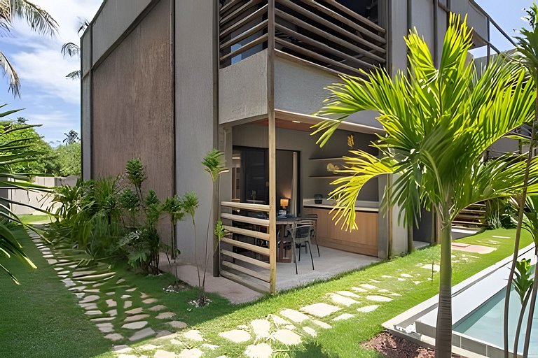 Studio com Vista Piscina na Praia de Milagres