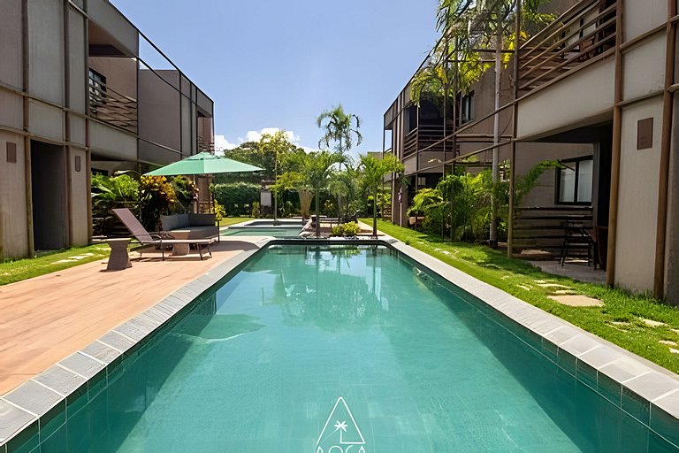 Studio with Pool View in Praia de Milagres