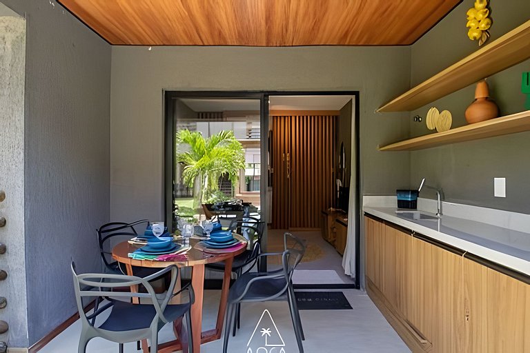 Studio with Pool View in Praia de Milagres