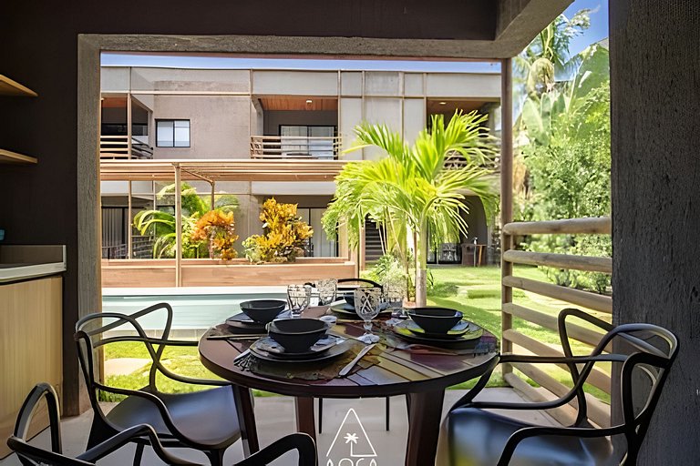 Studio with Pool View in Praia de Milagres