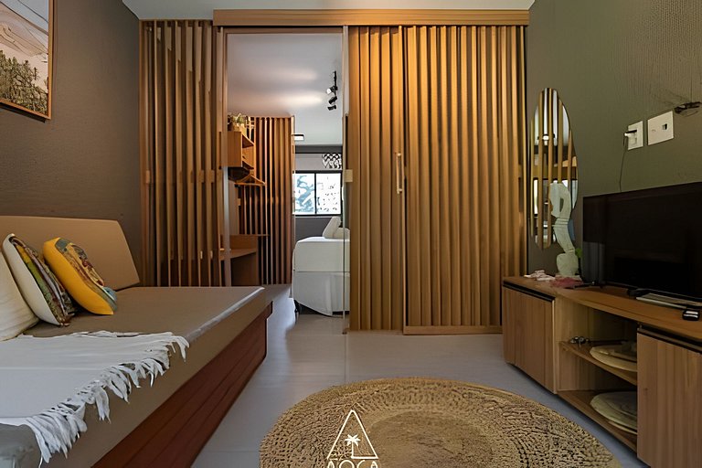 Studio with Pool View in Praia de Milagres