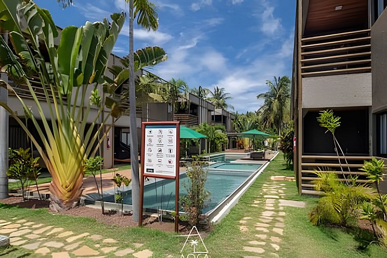 Studio with Pool View in Praia de Milagres