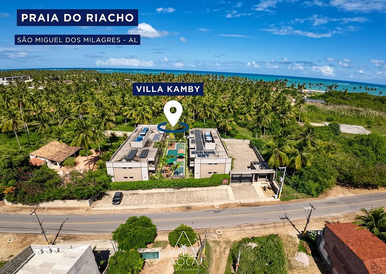 Studio com Vista Piscina na Praia de Milagres