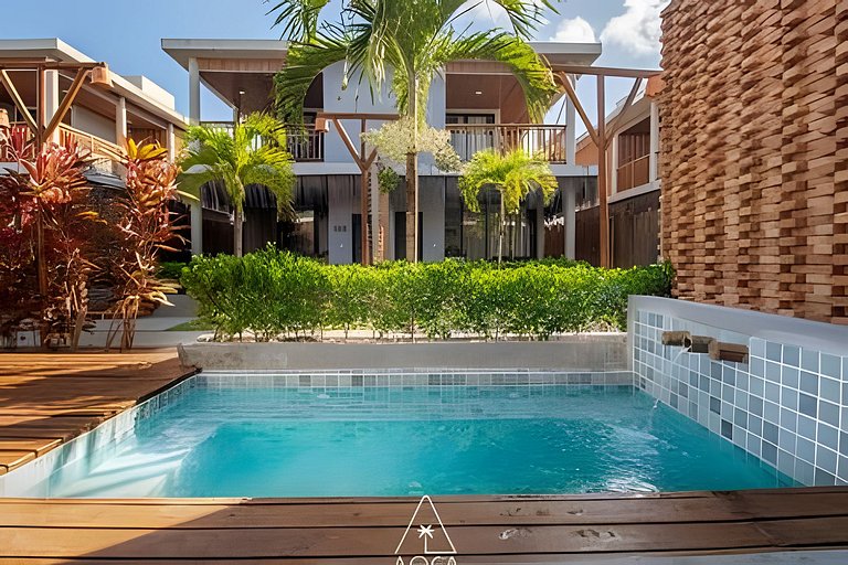 Casa Sapê 10 em Milagres - 3 Suítes c/ Piscina