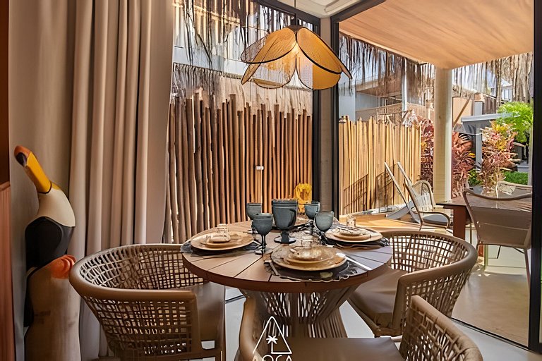 Casa Sapê 10 em Milagres - 3 Suítes c/ Piscina