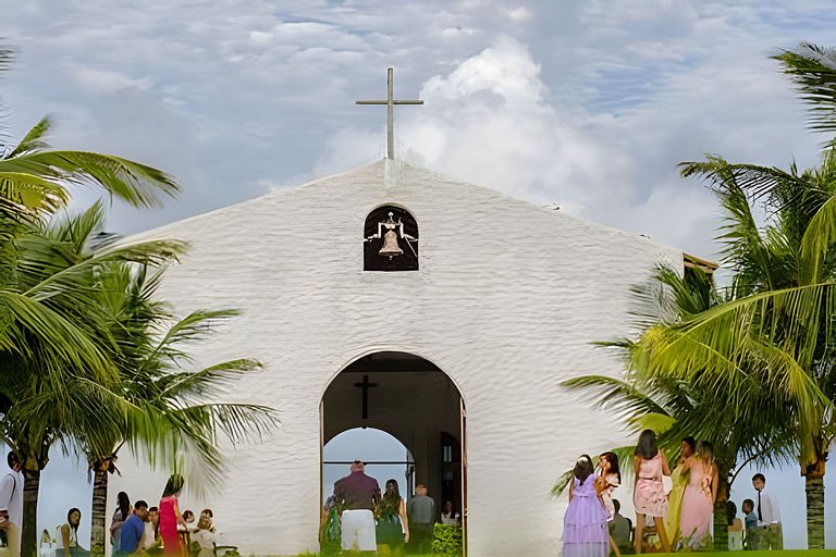Casa Sapê 10 em Milagres - 3 Suítes c/ Piscina