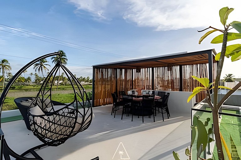 Casa Amar Patacho, 4 Suítes em Condomínio de Luxo