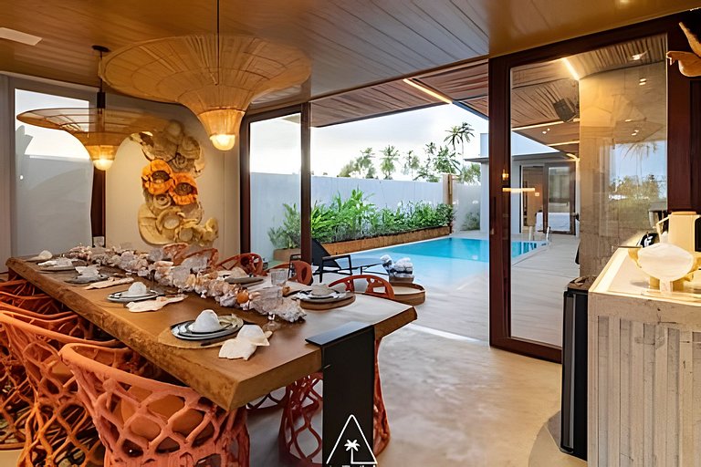 Casa Amar Patacho, 4 Suítes em Condomínio de Luxo