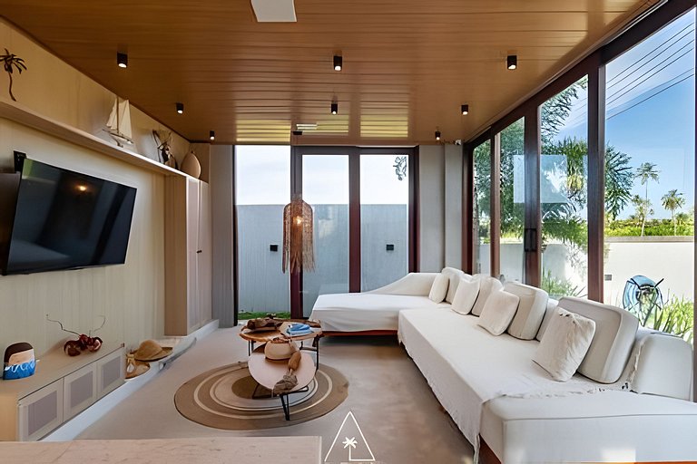 Casa Amar Patacho, 4 Suítes em Condomínio de Luxo