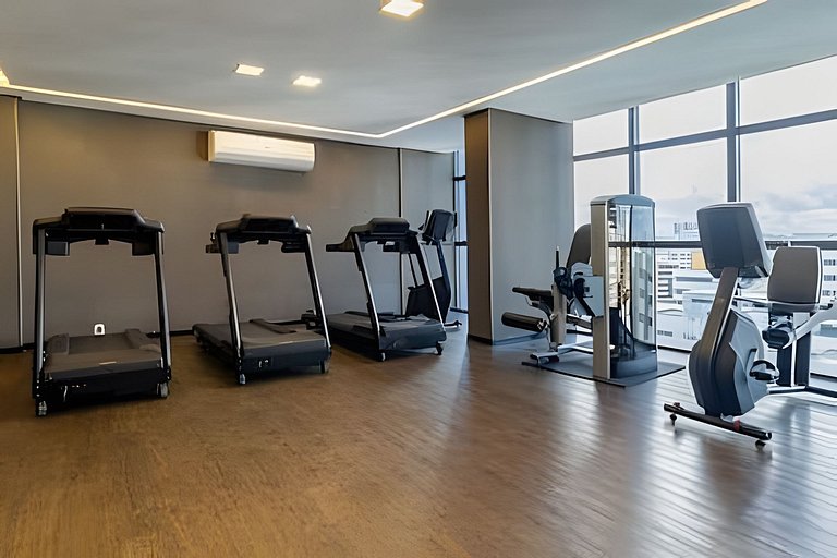 Edifício Time 1511 - Studio a 190m da Praia