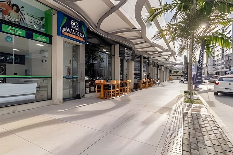 Edifício Time 1511 - Studio a 190m da Praia