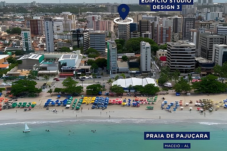Penthouse 2 blocks from Pajuçara Beach, Maceió