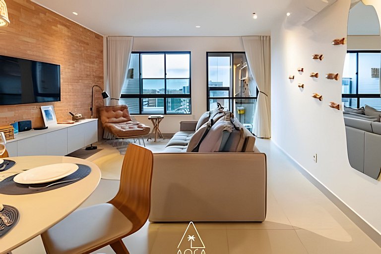 Penthouse 2 blocks from Pajuçara Beach, Maceió