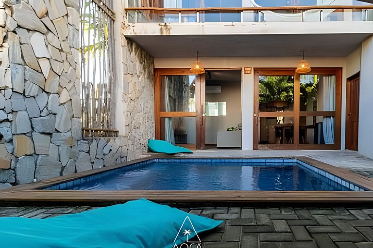 Casa Completa a Beira Mar na Praia do Patacho